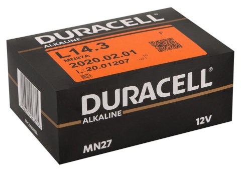 Duracell 27A Bateria alkaliczna 12V 10 sztuk - długotrwała moc
