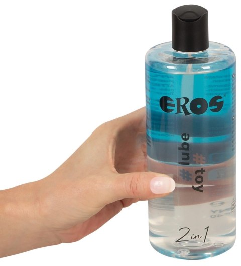 EROS 2w1 Lubrykant na bazie wody 500 ml z pantenolem, do akcesoriow i kontaktu EROS 2w1 Lubrykant na bazie wody 500 ml z pantenolem, do akcesoriow i kontaktu