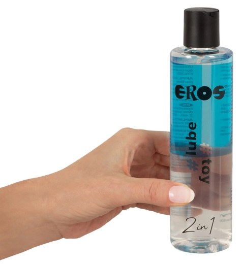 EROS 2w1 Lubrykant na bazie wody z pantenolem 250ml kompatybilny z zabawkami EROS 2w1 Lubrykant na bazie wody z pantenolem 250ml kompatybilny z zabawkami