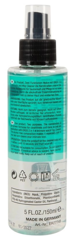 EROS Spray do dezynfekcji bezzapachowy 150ml do akcesoriow i skory