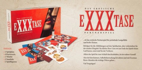 Gigimax Gra Partnerska Exxxtase - Zestaw z Planszą i Kartami Akcji Gigimax Gra Partnerska Exxxtase - Zestaw z Planszą i Kartami Akcji