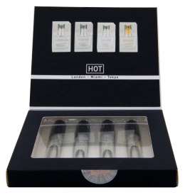 HOT Pheromone Perfume Tester Box Men 4x5ml - Zestaw Męskich Zapachow z Feromonami