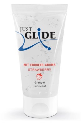 Just Glide Strawberry żel nawilżający wodny truskawkowy 50 ml