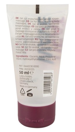 Just Play Heatwave żel do masażu rozgrzewający 50ml wegański