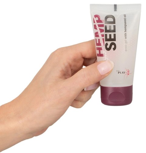 Just Play Hemp Seed żel intymny z olejem konopnym 50ml wegański Just Play Hemp Seed żel intymny z olejem konopnym 50ml wegański