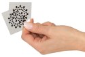 Magic Shiver Naklejki dekoracyjne z kamieniami, 10 sztuk, czarne 1,5 cm
