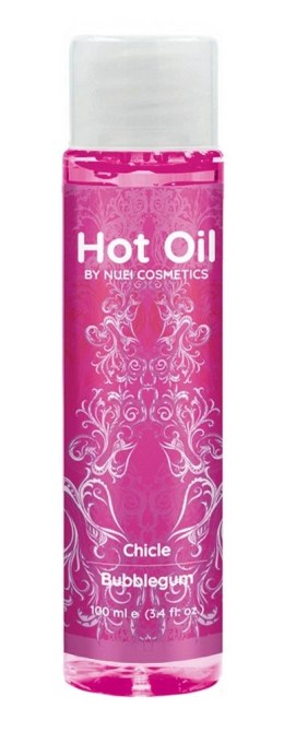 NUEI Hot Oil Olejek do Masażu Guma Balonowa 100ml, rozgrzewający