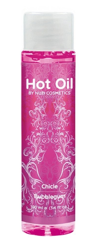 NUEI Hot Oil Olejek do Masażu Guma Balonowa 100ml, rozgrzewający