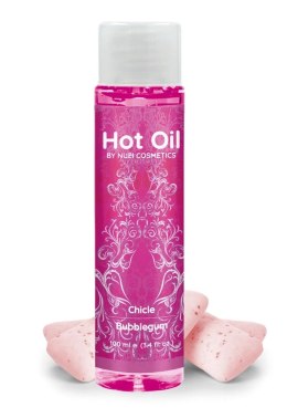 NUEI Hot Oil Olejek do Masażu Guma Balonowa 100ml, rozgrzewający