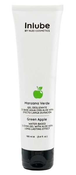 NUEI Inlube Lubrykant Wegański Zielone Jabłko 100ml na Bazie Wody