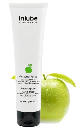 NUEI Inlube Lubrykant Wegański Zielone Jabłko 100ml na Bazie Wody