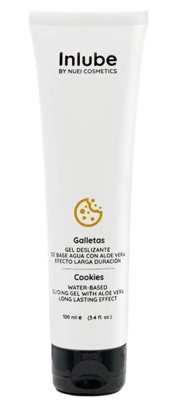 NUEI Inlube Water-Based Sliding-Gel Cookies 100ml - Wegański żel nawilżający