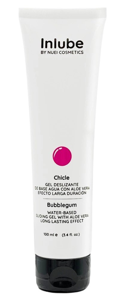 NUEI Inlube Żel Intymny Wegański Guma Balonowa 100ml Woda Aloe
