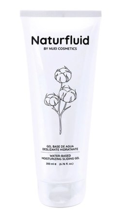 NUEI Naturfluid Lubrykant Wodny 200ml, Bez Gliceryny i Parabenow