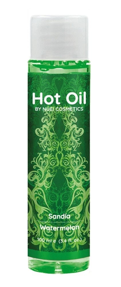 Nuei Hot Oil Watermelon - Rozgrzewający olejek do masażu 100 ml Nuei Hot Oil Watermelon - Rozgrzewający olejek do masażu 100 ml