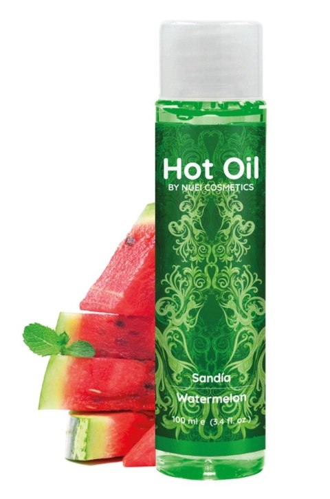 Nuei Hot Oil Watermelon - Rozgrzewający olejek do masażu 100 ml Nuei Hot Oil Watermelon - Rozgrzewający olejek do masażu 100 ml