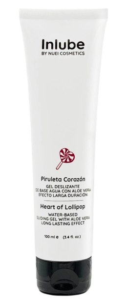 Nuei Inlube Water-Based żel intymny lollipop 100ml, wegański