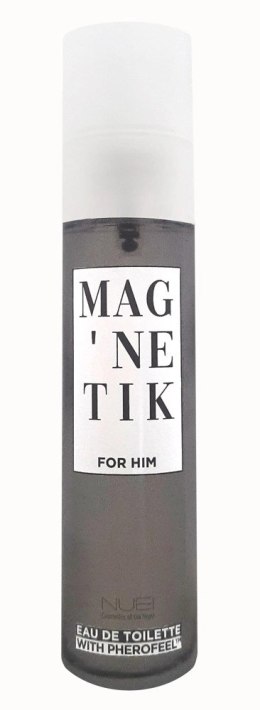 Nuei Mag'netik for Him Woda Toaletowa z Feromonami 50 ml Drzewno-Korzenna