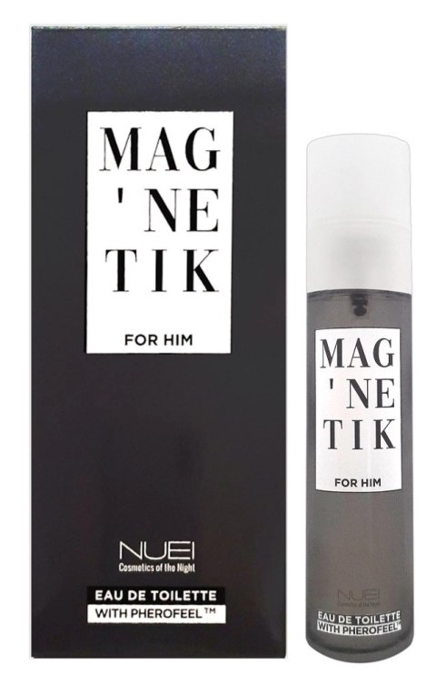 Nuei Mag'netik for Him Woda Toaletowa z Feromonami 50 ml Drzewno-Korzenna Nuei Mag'netik for Him Woda Toaletowa z Feromonami 50 ml Drzewno-Korzenna