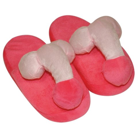 Orion Brand Kapcie pluszowe rożowe z motywem zabawnym rozmiar 37-40 Orion Brand Kapcie pluszowe rożowe z motywem zabawnym rozmiar 37-40