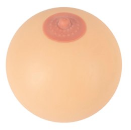 Orion Brand Piłka Antystresowa Model Double-D Naturalny 12,6 cm