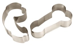 Orion Brand - Zestaw 2 Foremek do Ciastek Metalowych 10 cm