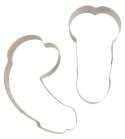 Orion Brand - Zestaw 2 Foremek do Ciastek Metalowych 10 cm