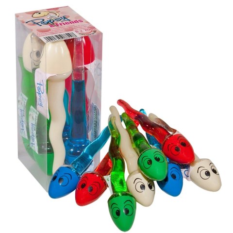 Orion Brand Zestaw 8 mini likierow smakowych mix kolorow 0,02l Orion Brand Zestaw 8 mini likierow smakowych mix kolorow 0,02l