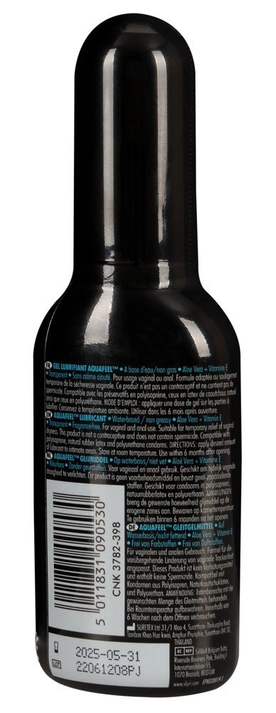 SKYN Aqua Feel żel nawilżający z aloesem i witaminą E 80 ml SKYN Aqua Feel żel nawilżający z aloesem i witaminą E 80 ml