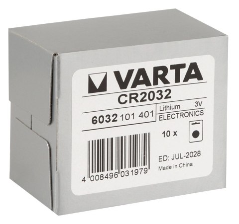 Varta CR2032 10x1 - Bateria litowa do urządzeń elektronicznych