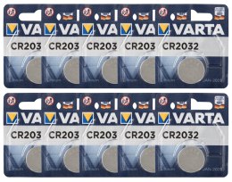 Varta CR2032 10x1 - Bateria litowa do urządzeń elektronicznych