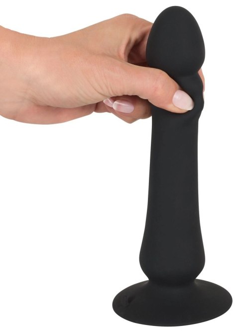 Black Velvets Model 642220 Wibrator analny z pilotem 20 cm czarny Black Velvets Model 642220 Wibrator analny z pilotem 20 cm czarny
