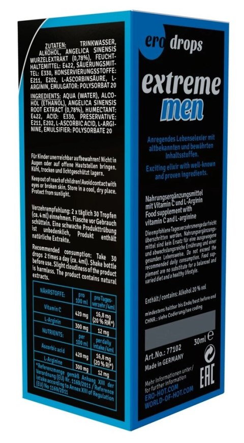 Cobeco Spanish Fly Extreme Men 30ml - koncentrat dla mężczyzn Cobeco Spanish Fly Extreme Men 30ml - koncentrat dla mężczyzn