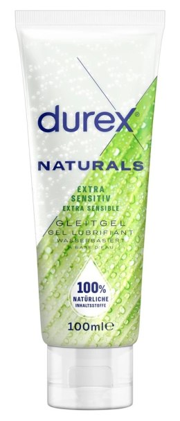 Durex Naturals Lubrykant Wodny 100ml - Formuła Naturalna i Łagodna