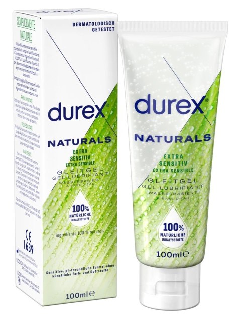 Durex Naturals Lubrykant Wodny 100ml - Formuła Naturalna i Łagodna Durex Naturals Lubrykant Wodny 100ml - Formuła Naturalna i Łagodna