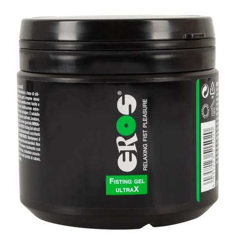 EROS UltraX Silikonowo-Wodny Żel Intymny 500 ml, długotrwały poślizg