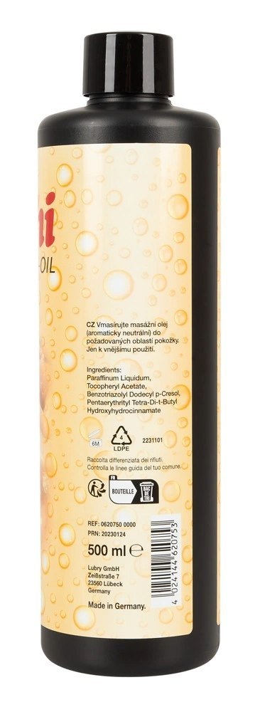 Flutschi Orgy Oil 500ml - bezzapachowy olej o długotrwałej śliskości Flutschi Orgy Oil 500ml - bezzapachowy olej o długotrwałej śliskości