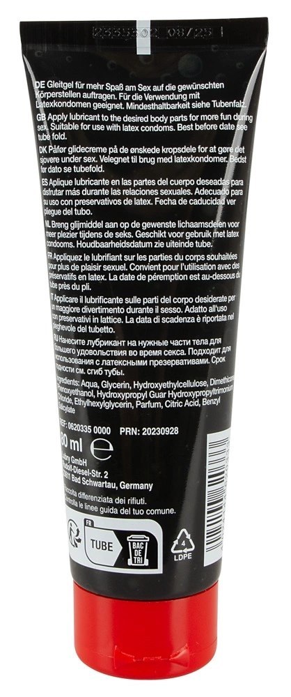 Flutschi Żel Anatomiczny Hybrydowy Ambra 80 ml - silikonowo-wodny Flutschi Żel Anatomiczny Hybrydowy Ambra 80 ml - silikonowo-wodny