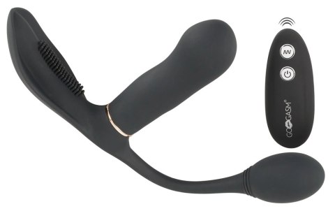 Gogasm Trinity Black - Model z potrojnym systemem stymulacji, pilot Gogasm Trinity Black - Model z potrojnym systemem stymulacji, pilot