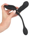 Gogasm Trinity Black - Model z potrojnym systemem stymulacji, pilot