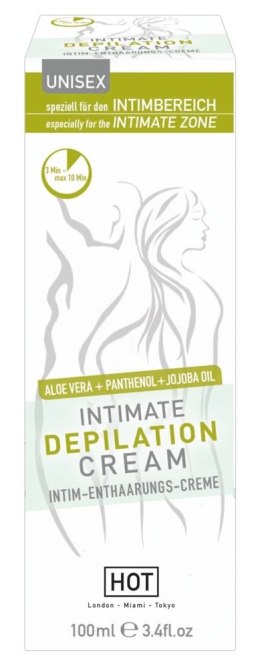 Intimate Depilation Krem do Depilacji z Aloesem i Pantenolem 100ml
