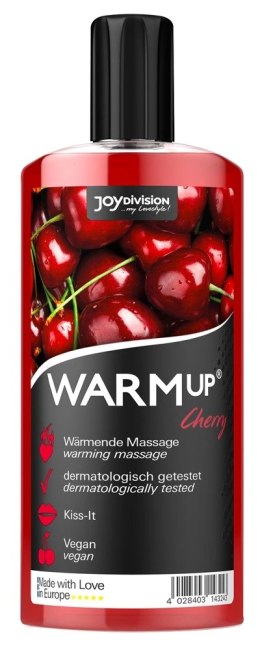 Joydivision Warmup Cherry płyn do masażu rozgrzewający 150ml