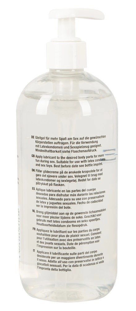 Just Glide Anal żel nawilżający na bazie wody 500ml, formuła wegańska Just Glide Anal żel nawilżający na bazie wody 500ml, formuła wegańska