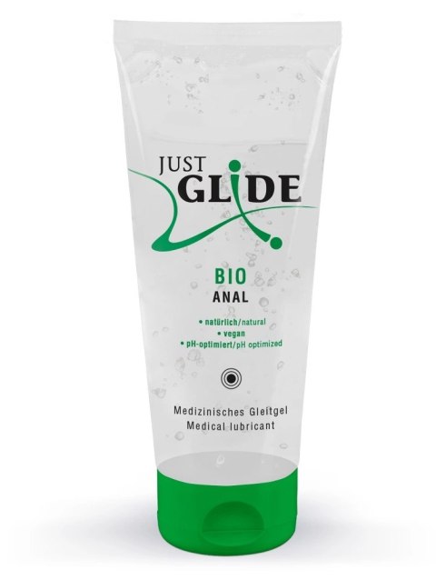 Just Glide Bio Anal żel intymny wodny 200ml ekologiczny, bezzapachowy Just Glide Bio Anal żel intymny wodny 200ml ekologiczny, bezzapachowy