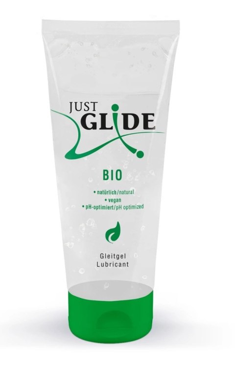 Just Glide Bio Żel nawilżający wodny 200 ml ekologiczny bezzapachowy