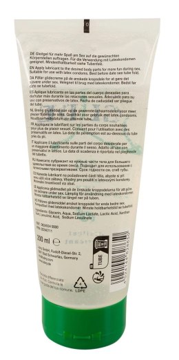 Just Glide Bio Żel nawilżający wodny 200 ml ekologiczny bezzapachowy