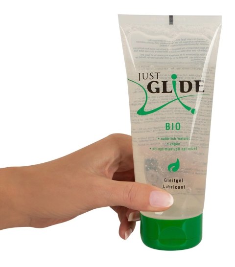 Just Glide Bio Żel nawilżający wodny 200 ml ekologiczny bezzapachowy Just Glide Bio Żel nawilżający wodny 200 ml ekologiczny bezzapachowy