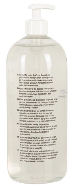 Just Glide Lubrykant na bazie wody 1000 ml wegański, do skory wrażliwej
