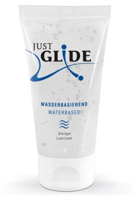 Just Glide Lubrykant na bazie wody 50 ml wegański, bezzapachowy