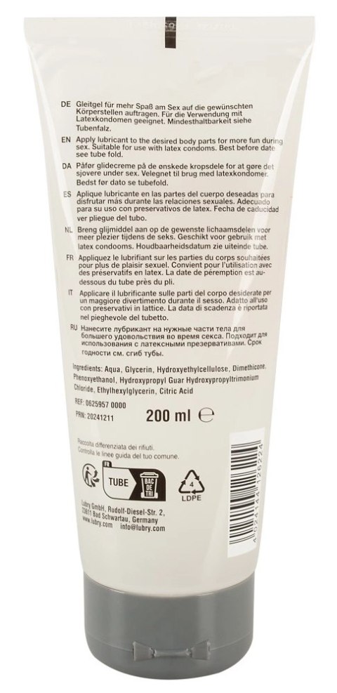 Just Glide Performance żel intymny wodno-silikonowy 200ml medyczny Just Glide Performance żel intymny wodno-silikonowy 200ml medyczny
